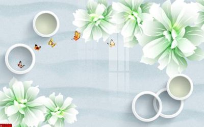 Download file gốc File tranh hoa trang sức in tường 3d TS5996 (dùng cho in ấn)