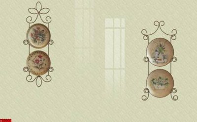 Download file gốc File tranh hoa trang sức in tường 3d TS6068 (in lụa) hoa lá