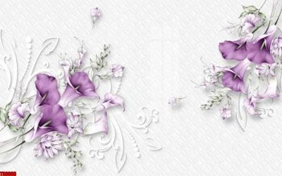 File in ấn chuyên nghiệp File tranh hoa trang sức in tường 3d TS6088 (file gốc)