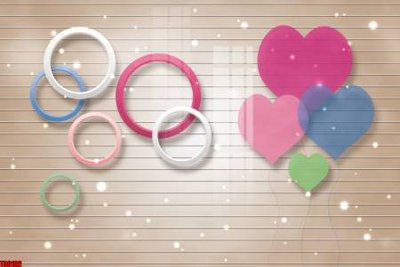 File tranh in tráng gương File tranh hoa trang sức in tường 3d TS6102 (siêu nét)