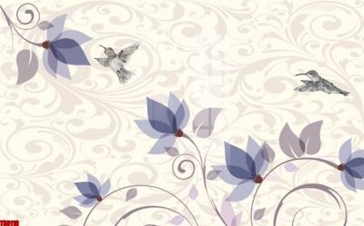 File gốc File tranh hoa trang sức in tường 3d TS6116 (chuẩn CMYK) cho nhà in