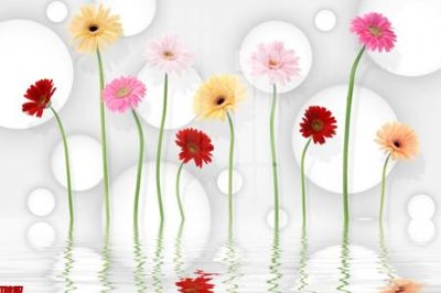 Tải file File tranh hoa trang sức in tường 3d TS6157 (ảnh gốc) in tráng gương