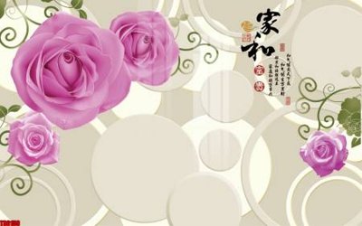 File gốc File tranh hoa trang sức in tường 3d TS6159 (ảnh rõ nét) để in