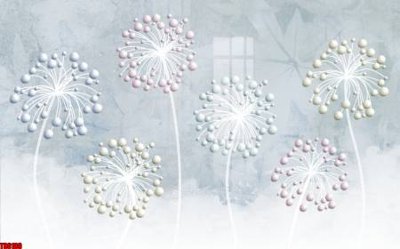 Tải file File tranh hoa trang sức in tường 3d TS6189 (gốc) chủ đề tôn giáo