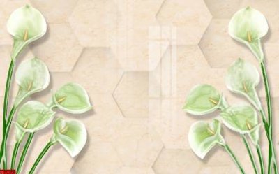 Tệp tin gốc File tranh hoa trang sức in tường 3d TS6225 (chất lượng cao) File tranh hoa trang sức in tường 3d TS6225