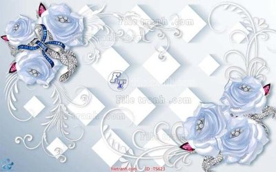 Tải file File hoa trang sức TS623 (ảnh gốc) in tráng gương