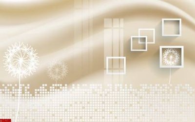 File ảnh File tranh hoa trang sức in tường 3d TS6295 (gốc) in quảng cáo ngoài trời