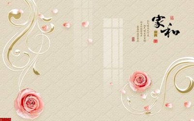 File ảnh File tranh hoa trang sức in tường 3d TS6302 (gốc) dùng in Pano