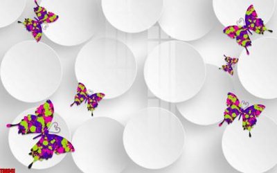 File ảnh gốc File tranh hoa trang sức in tường 3d TS6341 (chuyên in mica)