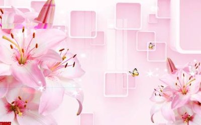 File tranh File tranh hoa trang sức in tường 3d TS6367 (bản gốc) treo phòng ăn