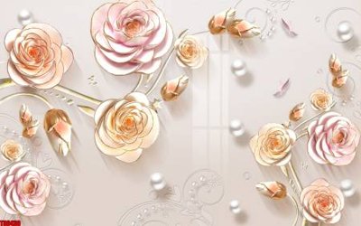 Tải file gốc File tranh hoa trang sức in tường 3d TS6430 (in khổ lớn) không mờ