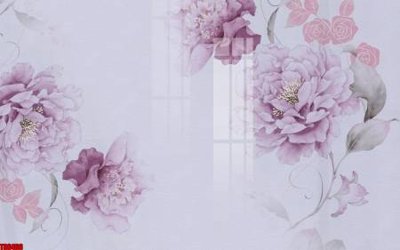 File gốc File tranh hoa trang sức in tường 3d TS6466 (ảnh rõ nét) để in