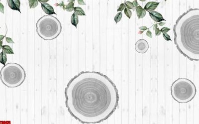 Chi tiết file ảnh File tranh hoa trang sức in tường 3d TS6474 sắc nét