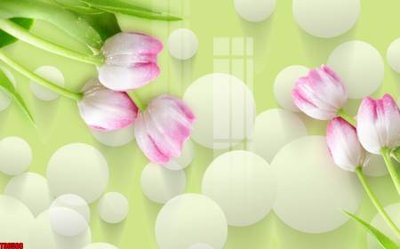 Tải file File tranh hoa trang sức in tường 3d TS6508 (gốc) làm file quảng cáo