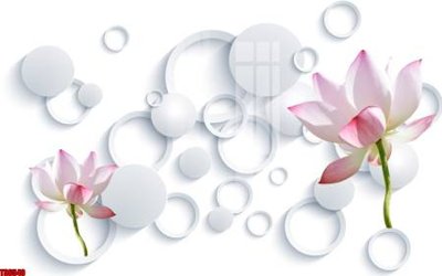 Hình ảnh file gốc File tranh hoa trang sức in tường 3d TS6540 cho in UV