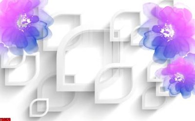 File in ấn File tranh hoa trang sức in tường 3d TS6578 chuyên nghiệp