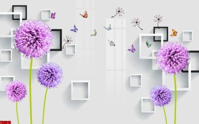 File gốc in ấn File tranh hoa trang sức in tường 3d TS6618 (sẵn sàng tải về)