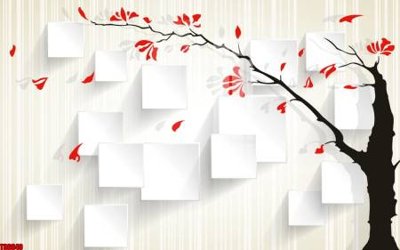 File tranh in trần File tranh hoa trang sức in tường 3d TS6640 (ảnh gốc siêu nét)