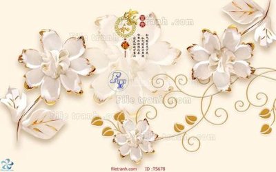 File gốc File hoa trang sức TS678 (PSD/TIFF) độ phân giải cao