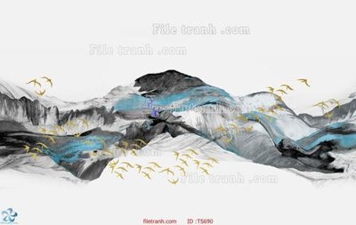 File gốc File hoa trang sức TS690 (in mica) làm quà tặng