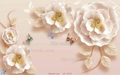 File in trần File hoa trang sức TS733 (bản gốc) 5D