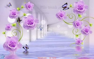 File ảnh File hoa trang sức TS739 (gốc) in backdrop sự kiện