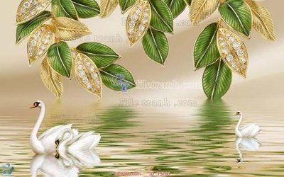 File tranh File hoa trang sức TS766 (gốc) chủ đề trừu tượng