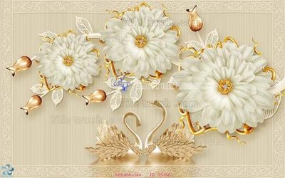 Mua file tranh gốc File hoa trang sức TS768 tại Filetranh.com