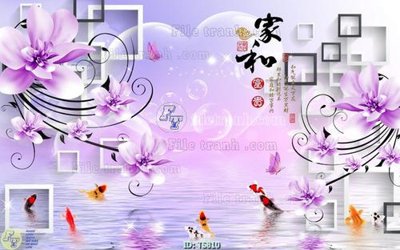 File ảnh File hoa trang sức TS810 (gốc) in decal dán tường