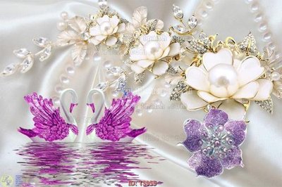 File gốc File hoa trang sức TS955 (cho in 3D) độc đáo