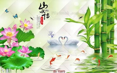 Hình ảnh file gốc in trần nhà File hoa trang sức TS973