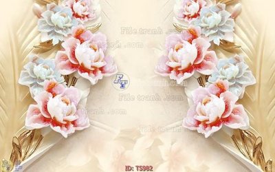 Download file File hoa trang sức TS982 (gốc) in mica đèn LED