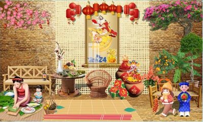 Tải file gốc file in baner tết 2024 phông tiểu cảnh tết TTC59 (bản PSD) đầy đủ layer