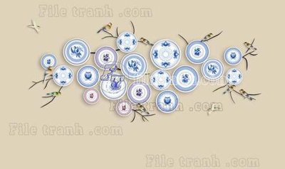 File PSD File tranh gốc tranh tường hoa thủy mặc trung quốc TTQ112 (bản gốc) độ phân giải cao