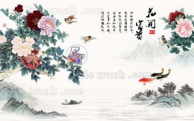 Tải file gốc File tranh gốc tranh tường hoa thủy mặc trung quốc TTQ144 (in bạt) quảng cáo