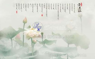 File tranh gốc File tranh gốc tranh tường hoa thủy mặc trung quốc TTQ221 (bản quyền) độc đáo