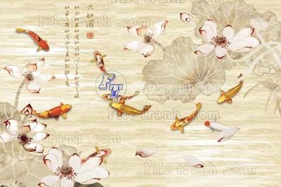 File gốc File tranh gốc tranh tường hoa thủy mặc trung quốc TTQ359 (ảnh rõ nét) để in