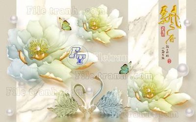 File tranh File tranh gốc tranh tường hoa thủy mặc trung quốc TTQ364 (ảnh gốc) in trần xuyên sáng