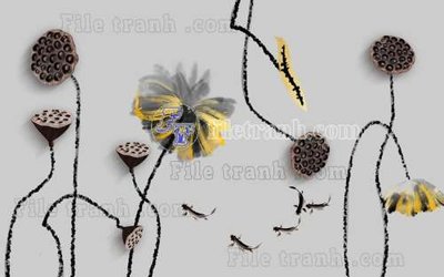 File gốc File tranh gốc tranh tường hoa thủy mặc trung quốc TTQ421 (Filetranh.com) File tranh gốc tranh tường hoa thủy mặc trung quốc TTQ421