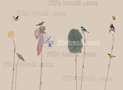 Chi tiết file tranh tráng gương File tranh gốc tranh tường hoa thủy mặc trung quốc TTQ443 (ảnh gốc)