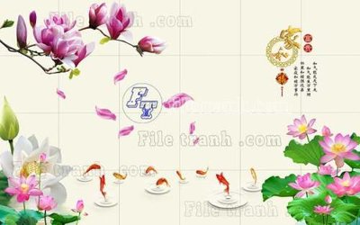 Download file File tranh gốc tranh tường hoa thủy mặc trung quốc TTQ461 (chuẩn in) chất lượng cao