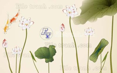 File tranh File tranh gốc tranh tường hoa thủy mặc trung quốc TTQ462 (ảnh gốc) in trần xuyên sáng