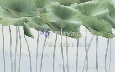 Cung cấp file tranh gốc File tranh gốc tranh tường hoa thủy mặc trung quốc TTQ470 độc quyền