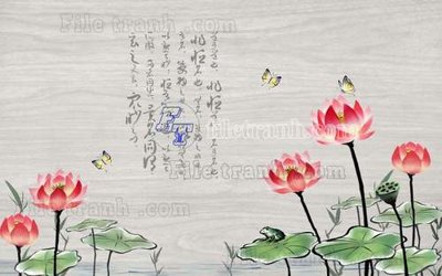 File ảnh File tranh gốc tranh tường hoa thủy mặc trung quốc TTQ475 (gốc) in biển hiệu