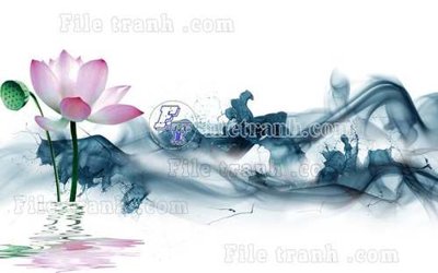 Tải file File tranh gốc tranh tường hoa thủy mặc trung quốc TTQ49 (ảnh gốc) độ phân giải 300dpi