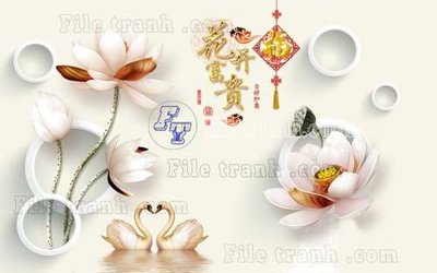 File tranh gốc File tranh gốc tranh tường hoa thủy mặc trung quốc TTQ567 (bản quyền) độc đáo