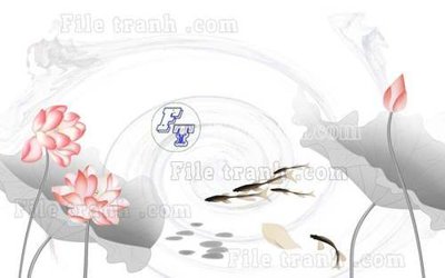Tải file File tranh gốc tranh tường hoa thủy mặc trung quốc TTQ594 (PSD) cho in ấn quảng cáo