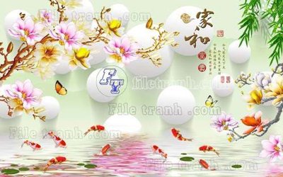 File in lụa File tranh gốc tranh tường hoa thủy mặc trung quốc TTQ600 (chất lượng cao) File tranh gốc tranh tường hoa thủy mặc trung quốc TTQ600