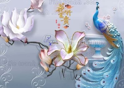 Tải về file gốc File tranh gốc tranh tường hoa thủy mặc trung quốc TTQ93 (dùng cho in quảng cáo)