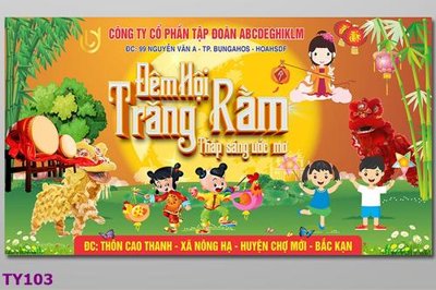 File tranh in mica File banner trung thu TY103 (độ phân giải cao)